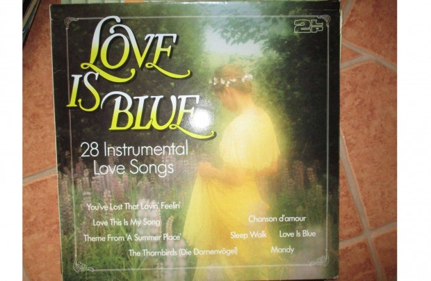 Love is Blue dupla vinyl hanglemez album elad