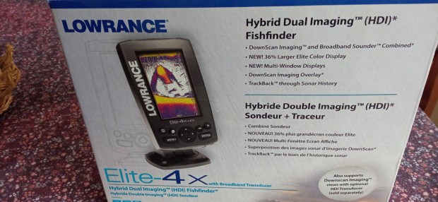 Lowrance Elite-4X HDI halradar