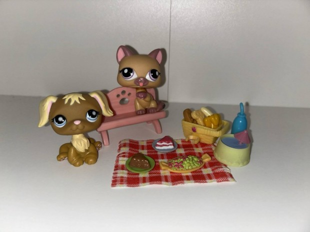 Lps Littlest Pet Shop kutya cica