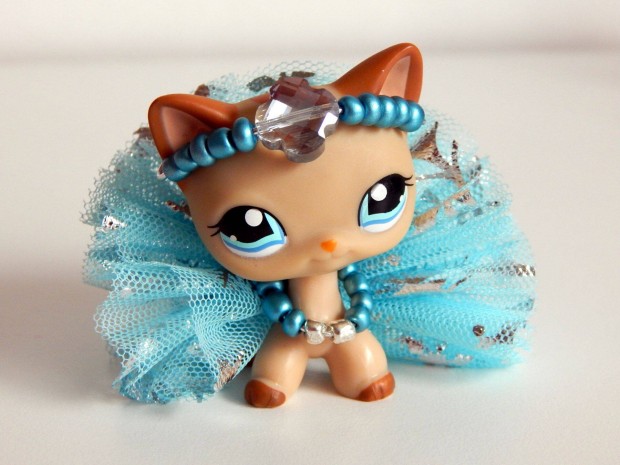 Lps Littlest Pet Shop rvid szr cica kiegszt ruha szett / Frozen