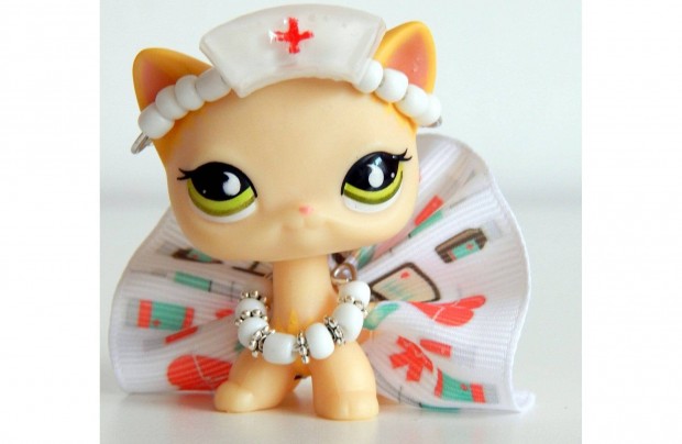 Lps Littlest Pet Shop rvid szr cica kiegszt ruha szett / poln