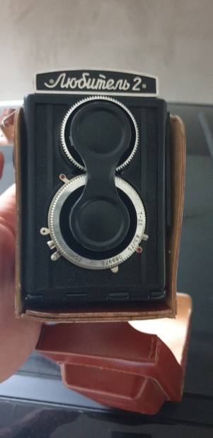 Lubitel 2 szovjet fényképezőgép