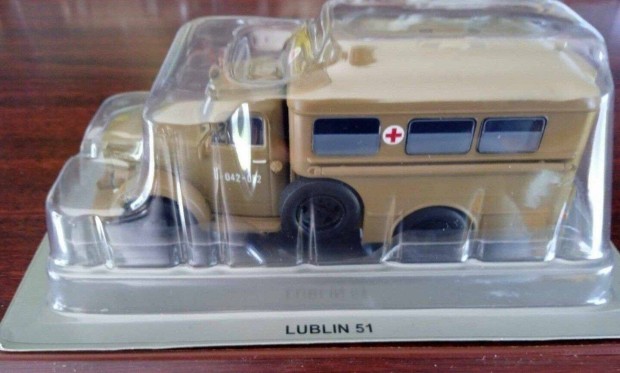 Lublin 51 ment "Lengyel TGK DEA" kisauto modell 1/43 Elad