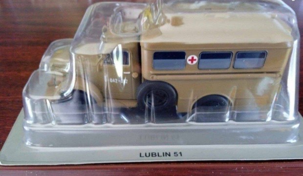 Lublin 51 ment "Lengyel TGK DEA" kisauto modell 1/43 Elad