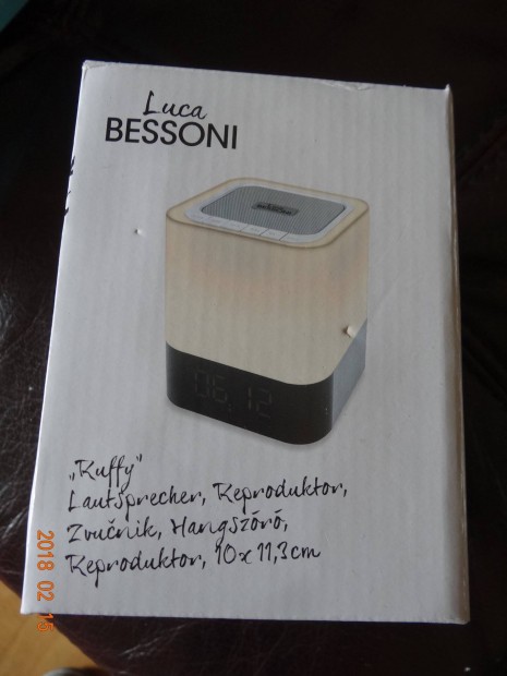 Luca Bessoni 3in1 (Lampe, Musik, Wecker) Bontatlan Uj