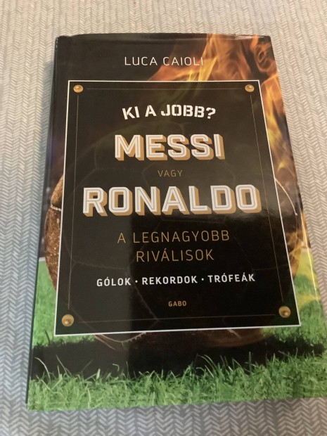 Luca Caioli: Ki a jobb? Messi vagy Ronaldo - focis könyv