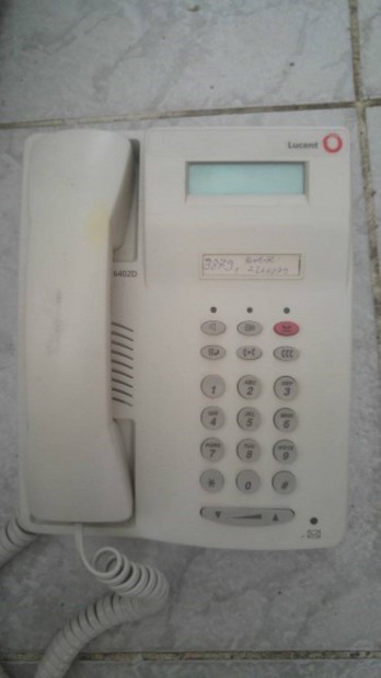 Lucent 6402D rendszer telefon