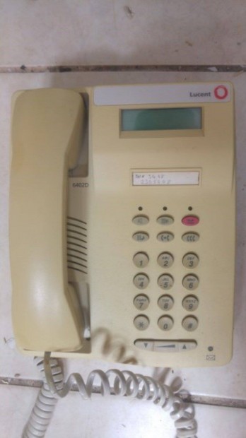 Lucent 6402D rendszer telefon