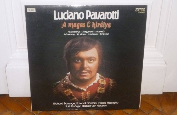Luciano Pavarotti - A Magas C kirlya LP
