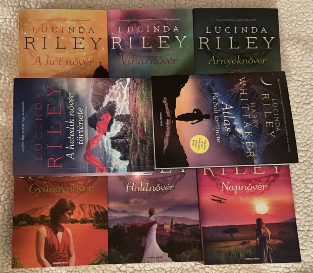 Lucinda Riley: A ht nvr 1-8