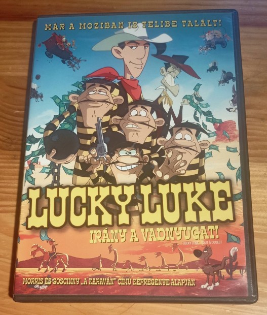 Lucky Luke Irány a vadnyugat! DVD