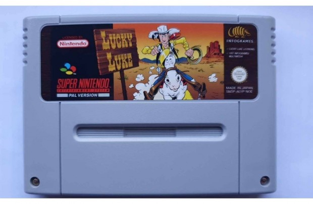 Lucky Luke (Super Nintendo) Csak a jtk. 1992