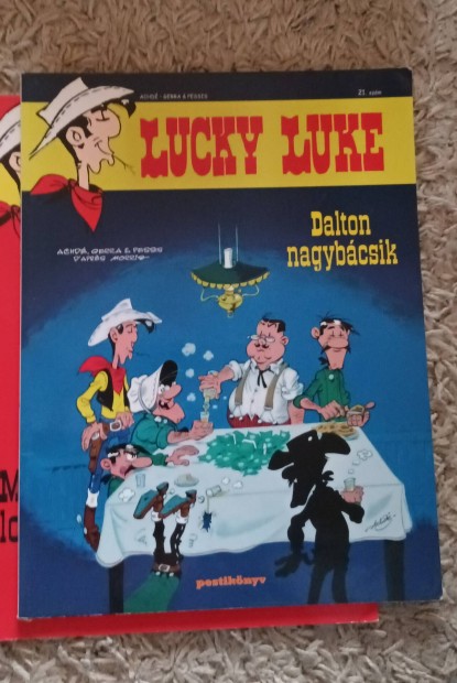 Lucky Luke kpregny, 2 db