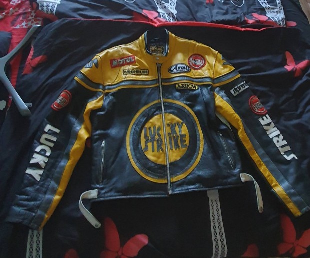Lucky Strike Kevin Schwantz motoros bőrdzseki XL