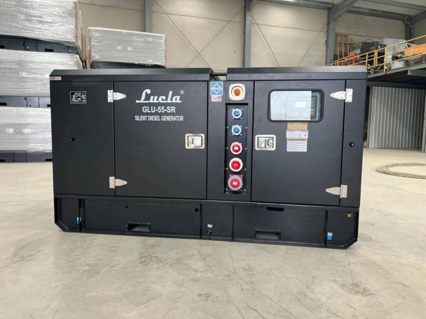 Lucla GLU-55-SR Silent Diesel Generátor eladó 163 üzemórával