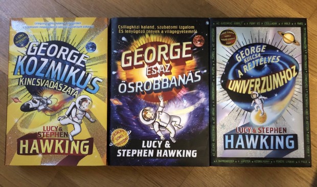Lucy and Stephen Hawking: George knyvek