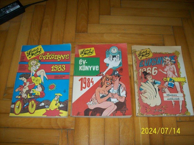 Ludas Matyi vknyve 1983,1984,1986 (3 db egyben)