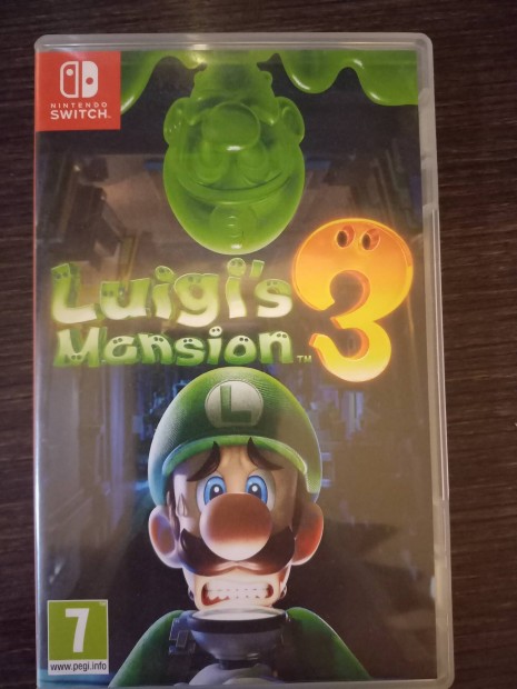 Luigi's Mansion 3 Nintendo switch elad.