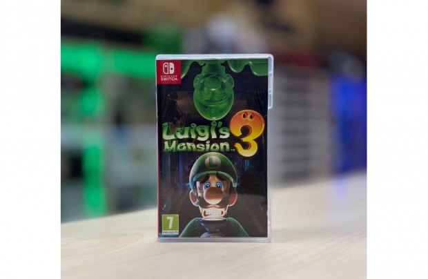 Luigis Mansion 3 Nintendo Switch jtkszoftver, boltbl