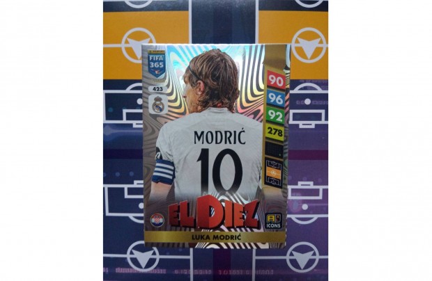 Luka Modric (Real Madrid) Fifa 365 2025 Icon El Diez focis krtya