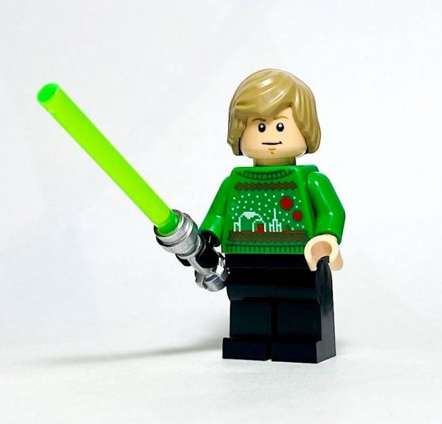 Luke Skywalker Eredeti LEGO minifigura - Star Wars 75395 Advent - j