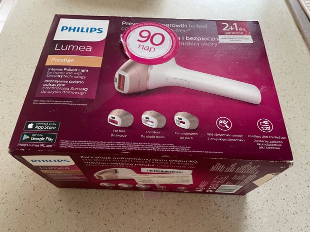 Lumea Philips Prestige lzer szrtelent 68.000 Ft