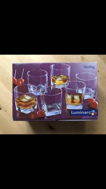 Luminarc (6 darabos) 53668 Whiskey vegpohr kszlet 