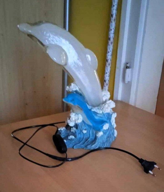 Lumisource delfin alakú vintage plasma villámlámpa