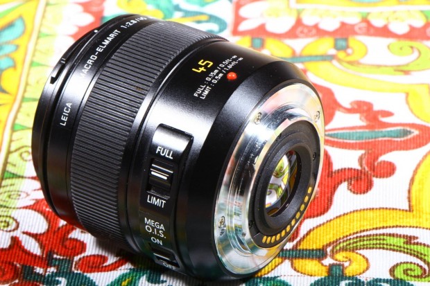 Lumix Leica DG Macro elmarit 2.8 45mm m4/3 makró objektív