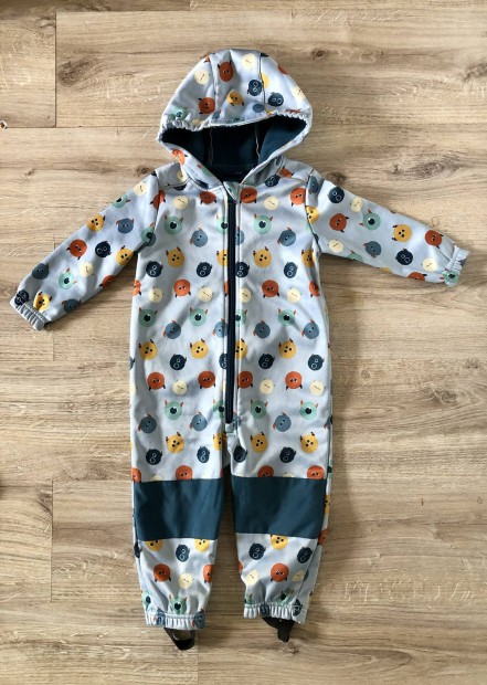 Lupilu 86/92-es kisfiú softshell overal