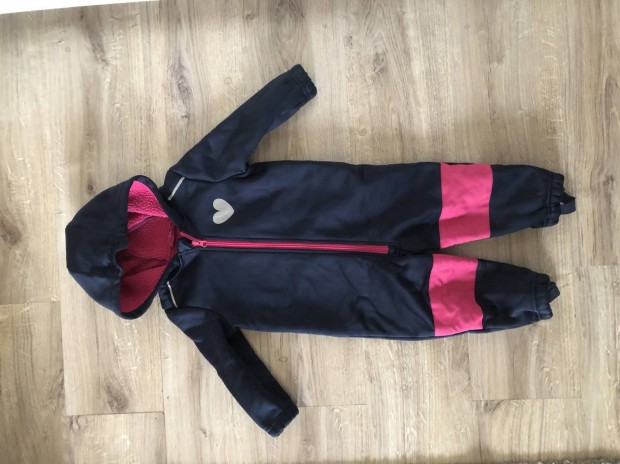 Lupilu 86/92-es kislány bélelt softshell overal