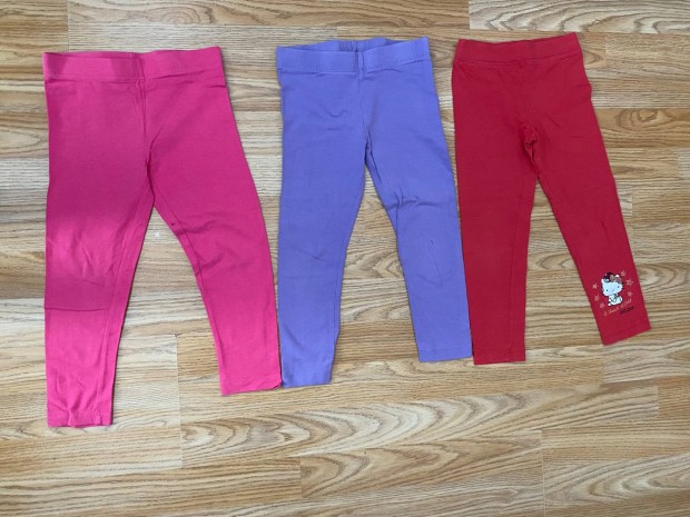 Lupilu 98-as 104-es leggings csomag Hello kitty leggingsek