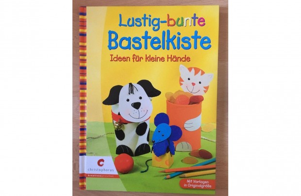 Lustig-bunte Bastelkiste cm nmet nyelv barkcsknyv