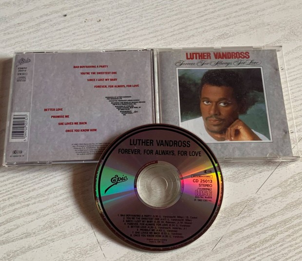 Luther Vandross Forever, for always, for love