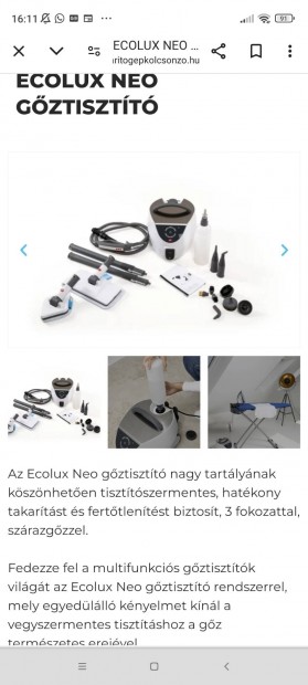 Lux Ecolux Neo Gztisztt Elad 