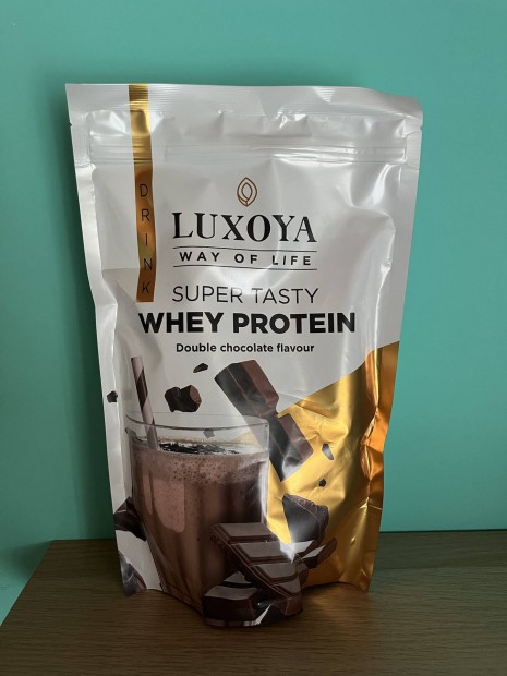 Luxoya Super Tasty Whey Protein, Dupla csokold z  