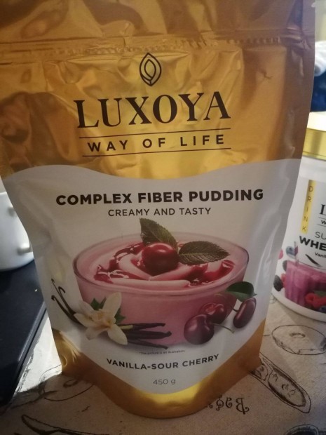 Luxoya rostpuding és fehérje