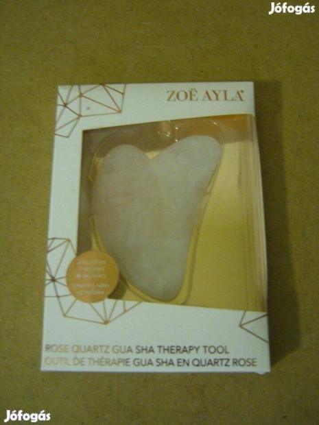 Luxurious Rose Gua Sha Therapy Tool masszzs szegdeszkz. j bontatla