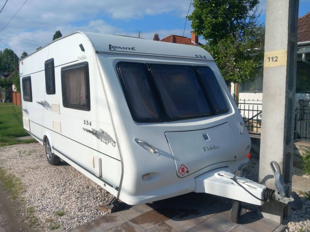 Luxus-lakókocsi Elddis Avante 534 eladó Harkányban