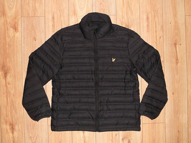 Lyle & Scott fekete pufi dzseki (XL-es)