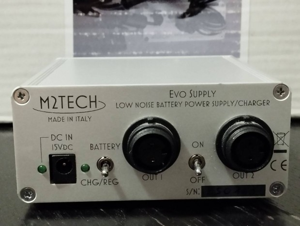 M2tech Evo Power Supply Audiofil akkumultoros tpegysg alkalmi ron!