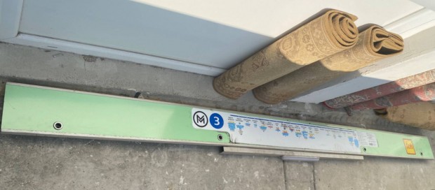 M3 metr ajt feletti elem Metrovagonmas BKV