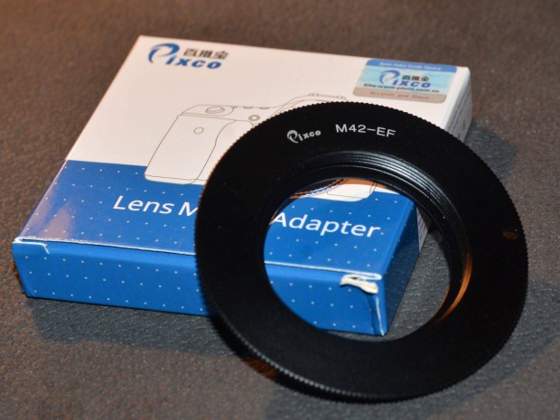 M42 Canon EOS adapter