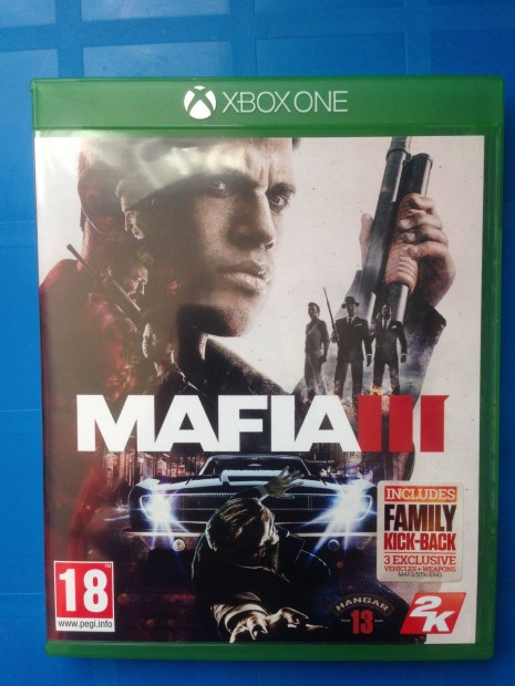 MAFIA III xbox one-series x jtk,elad-csere"