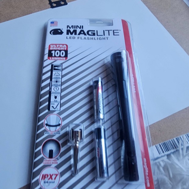 MAG-LITE LED-es zseblmpa, Mini-MAG AAA, fekete j dobozos