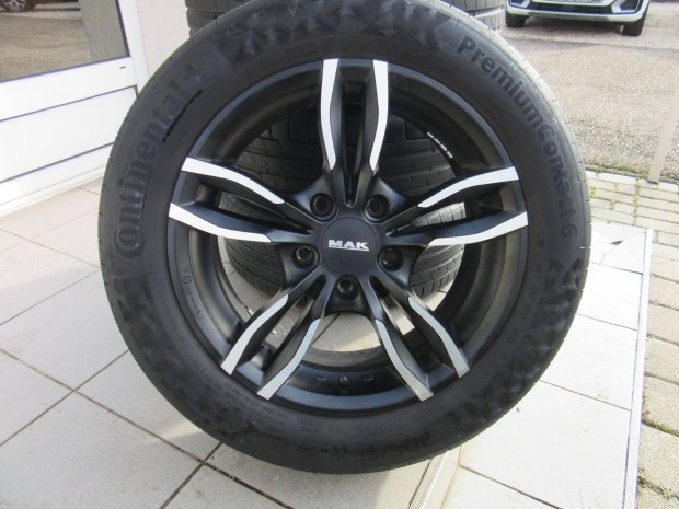 MAK 5x120 Aluker�k Continental 205/55 R 16 ny�ri gumival elad�
