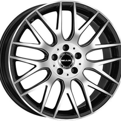 MAK ARROW Fényes fekete Polírozott 9X20 5X112 ET57 CB66,6 | alufelni |