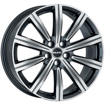 MAK BIRMINGHAM GUN METAL MIRROR 8,5X20 5X112 ET29 66,6 | alufelni |