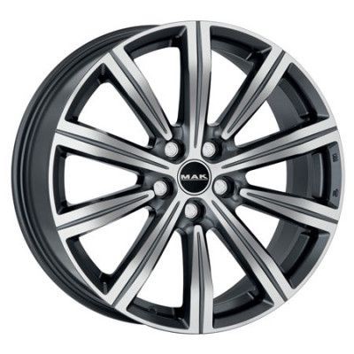 MAK BIRMINGHAM GUN METAL MIRROR 8,5X20 5X120 ET47 CB72,6 | alufelni |