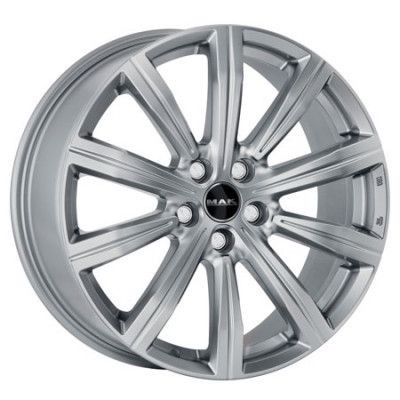 MAK BIRMINGHAM SILVER 8,5X20 5X112 ET52 66,6 | alufelni |